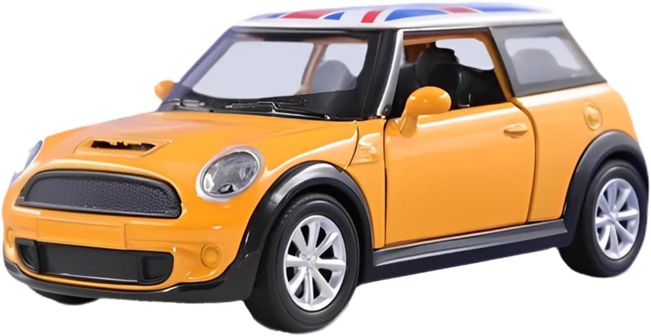 FAMBIZ Die Cast Metal Toy Cars, Indoor And Outdoor Play, Yellow (1pcs)
