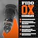 Oxballs Fido Cock Sheath - Manga de Pene, Rojo