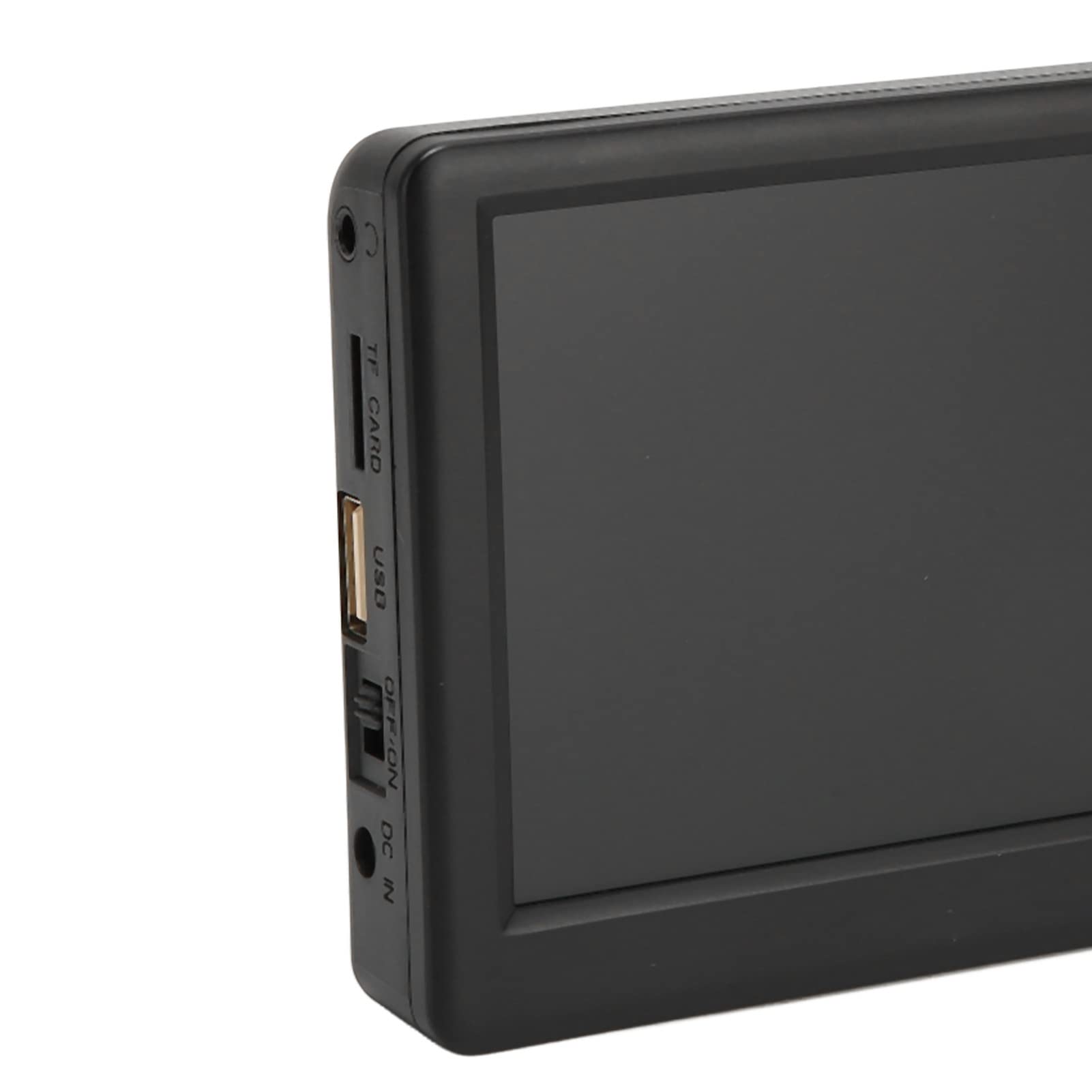 VBESTLIFE TV Portátil de 5, Sintonizador de Alta Sensibilidad, Compatible con ISDB-T, Enchufe de la UE, 110-220 V, Mini TV Digital con Soporte para Uso en Exteriores