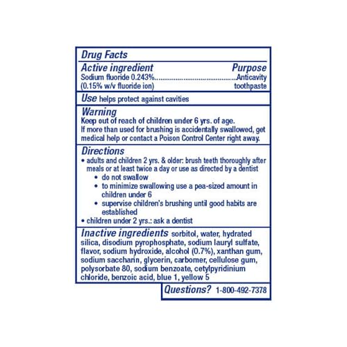 Crest Complete Multi-Benefit With Extra Advantage Whitening Plus Scope Toothpaste - Fresh Mint Striped 8.2oz (Pack of 3) - image 2
