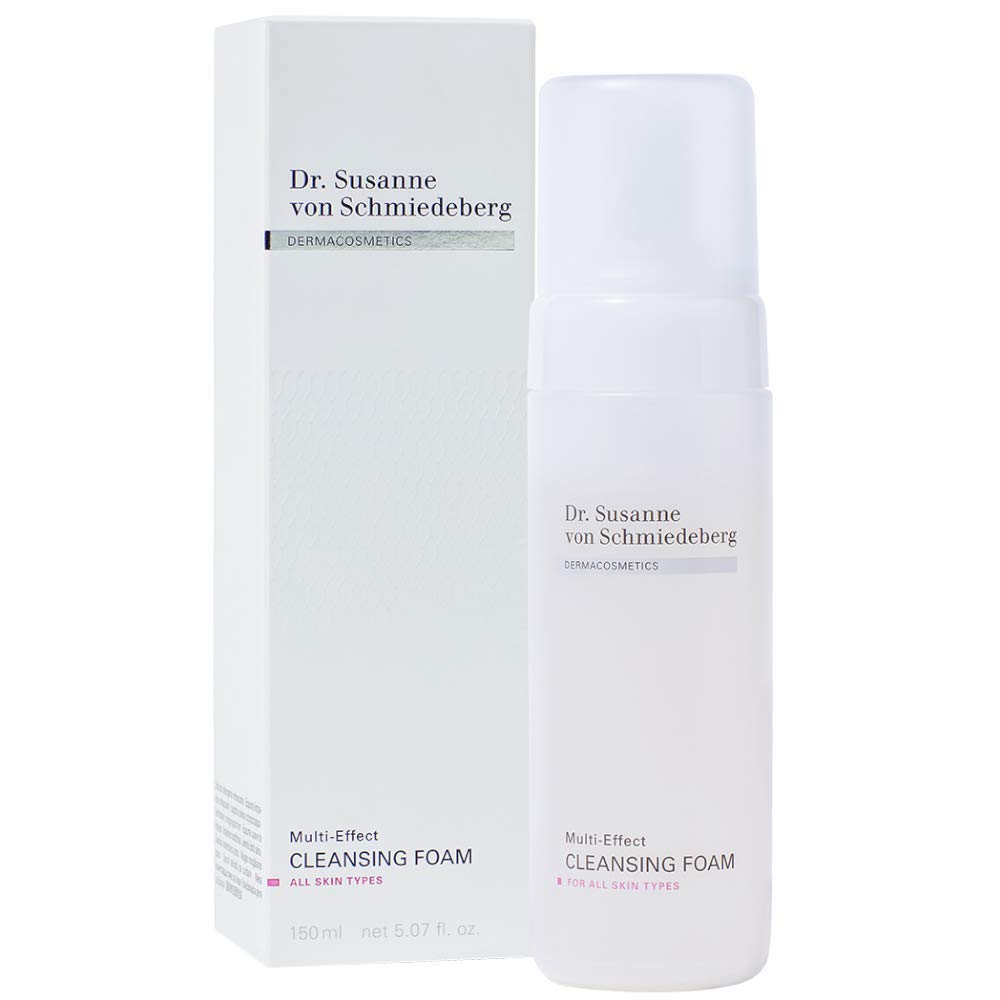 Dr. Susanne von Schmiedeberg Multi-Effect Cleansing Foam – pianka czyszcząca z pielęgnującym ekstraktem z aloesu barbadensis – 1 x 150 ml