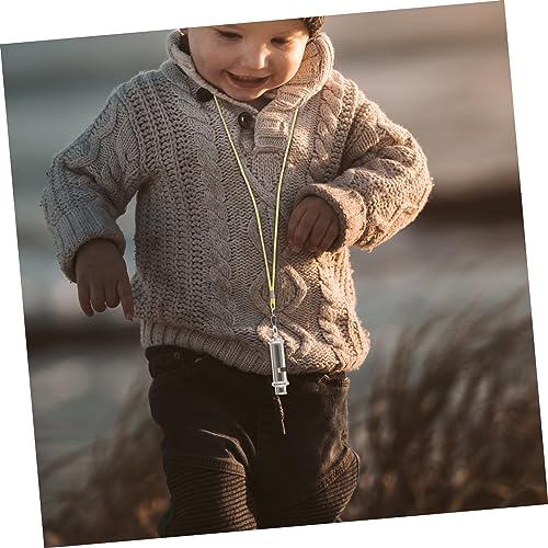 4 Silbatos Metálicos Portátiles para Entrenadores miniatura 5