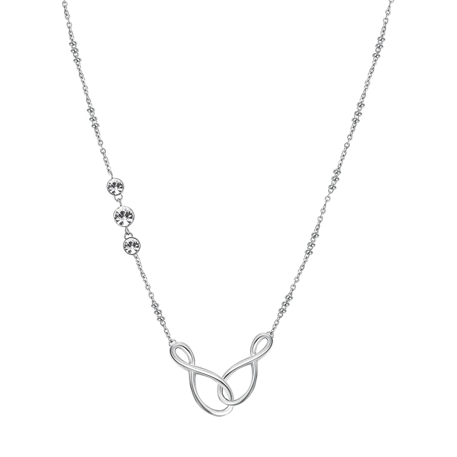 Collar Brosway Para Mujer - Colección Ribbon, Acero Inoxidable Dorado Con Cristales, 79 Cm (Referencia BBN18)