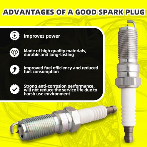 MOAUTO Set of 4 Ignition Coils Pack UF540 L3G218100 & 4 PCS Iridium Spark Plugs Compatible with Mazda 3 6 CX-7 MX-5 2.0L 2.3L 2.5L L4 by MOAUTO - Image 4