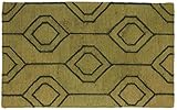 Couleur : vert | Motif : floral | Forme : rectangulaire