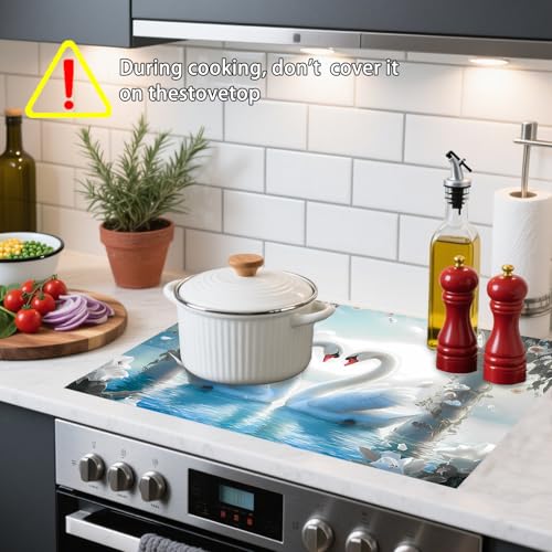 Image of Nuxovilar Swan Heart Stove Cover Diatom Mud 20.47x28.34 In
