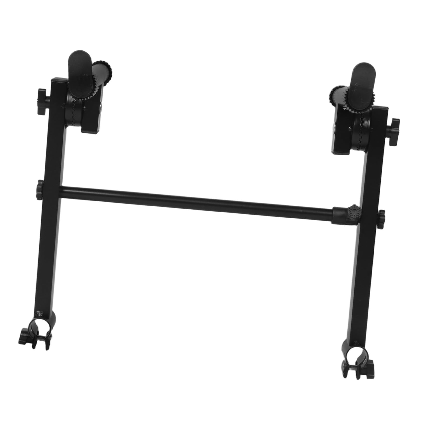 OUNONA Soporte Ajustable para Teclado de Piano Electrónico de Doble Nivel Estructura Metálica Portátil y Diseño Ergonómico para Músicos y Presentaciones en