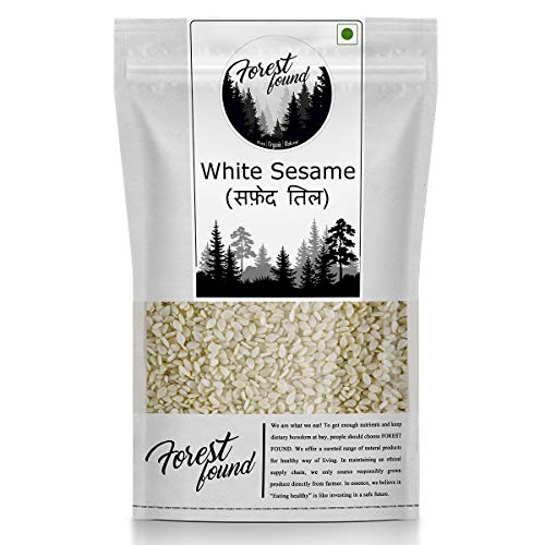 Image of Forest Found Organic White Sesame Seeds /Safed Til | Fresh Crop & Nutritious