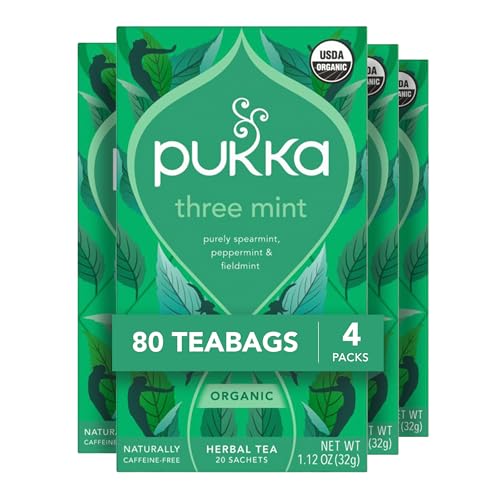 Pukka Three Mint Organic Tea