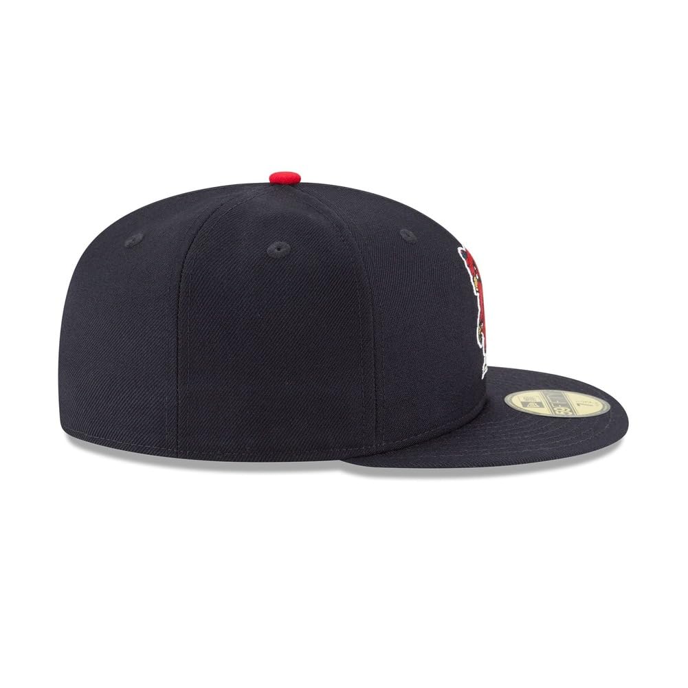 New Era MLB 59FIFTY St. Louis Cardinals Baseballkappe, Team-Farbe, Cooperstown, authentische Kollektion, enganliegend, Marineblau
