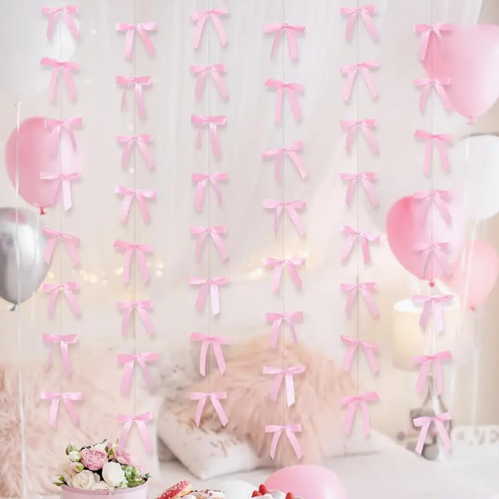 20 sztuk 2 m elegancka girlanda z kokardkami, wisząca kokardka, baner łukowy, baner łukowy, flaga na wesele, urodziny, baby shower, wieczór panieński, imprezę, dekoracja, kolor czarny