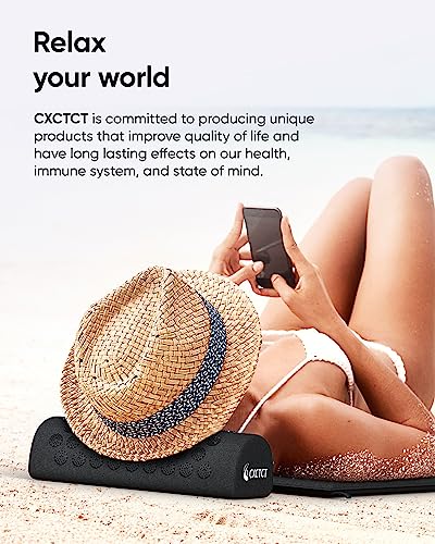 Massage Acupuncture Mat And Pillow Set,Back Acupressure Mat For Sciatica Pain Relief (Black) #TOP6