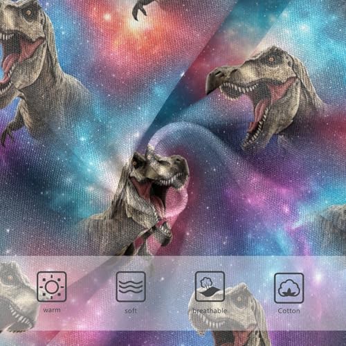 Joisal Colorful Dinosaurs Neon Panties Little Girl Toddlers Underwear Floral Cotton Artistic Underpants Briefs 2t3