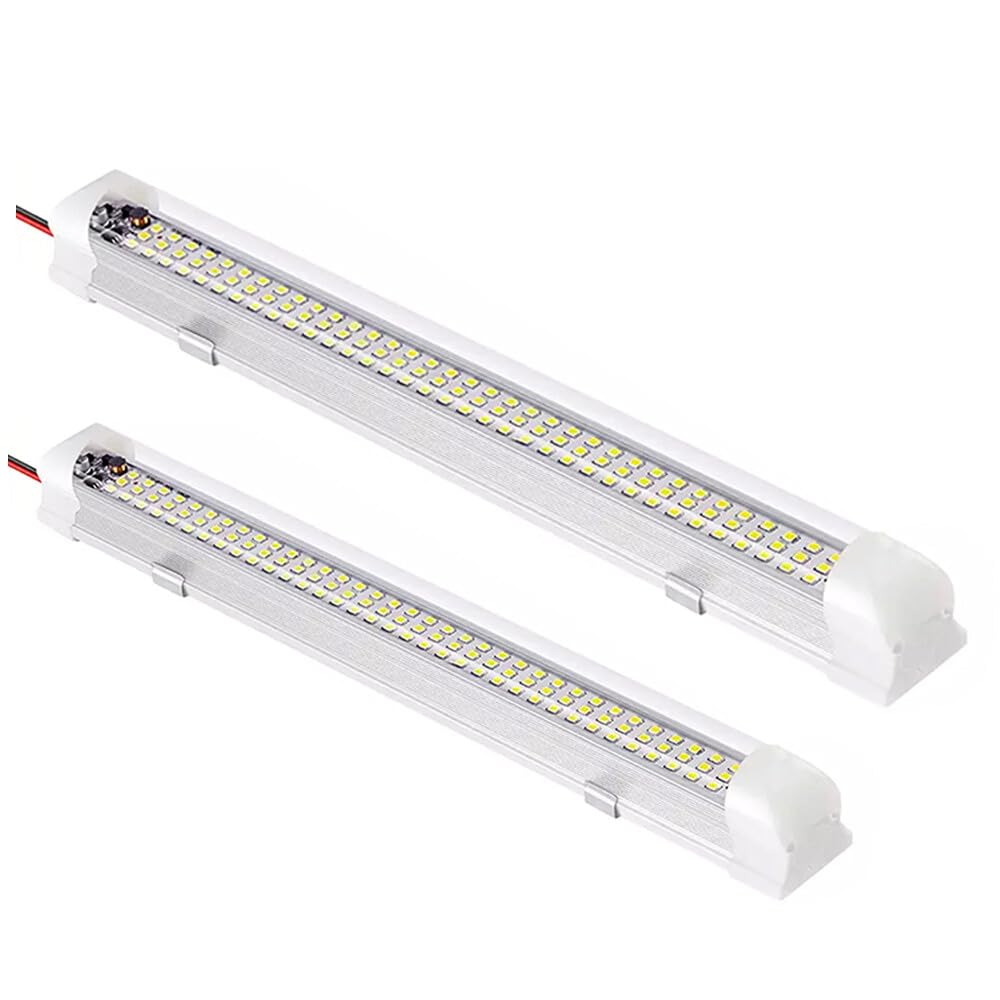 MTOSYSARI Replacement for Trailer Camper 2x 12V 108 LED RV Ceiling Dome Light LED Interior Lighting