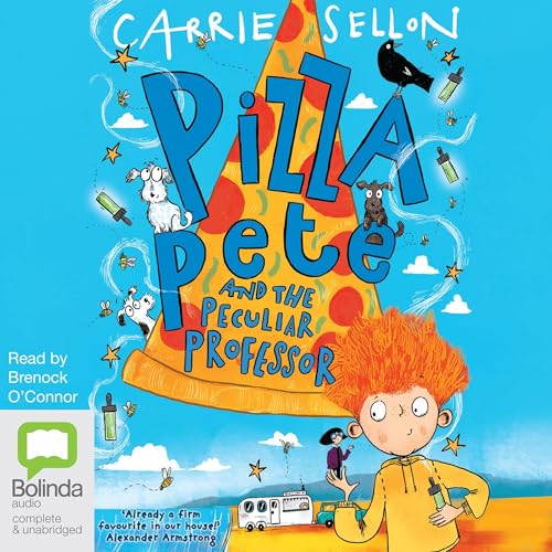 『Pizza Pete and the Peculiar Professor』のカバーアート