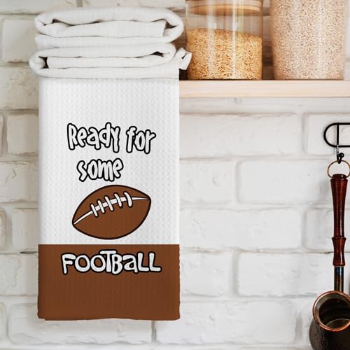 Cuanfddsf 167 Rustic Football Theme Kitchen Towels thumb #1