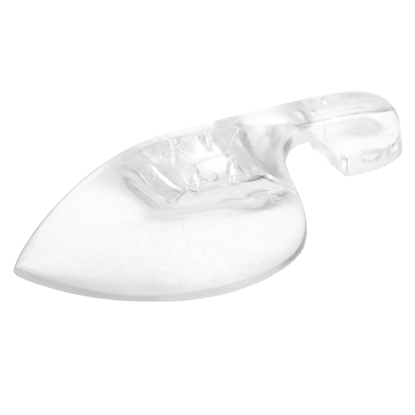 Yardwe Violin Chin Rest Support Pad Ergonomic Transparent Shoulder Rest for Violin Comfortable Design Reduces Pressure for Enhanced Playing Experience