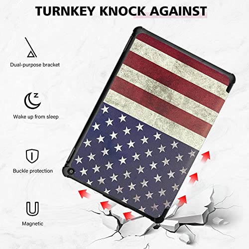 Aippdo Case For All-New Fire Hd 10 & Fire Hd 10 Plus Tablet (10.1", 11Th Generation, 2021 Release), Slim Folding Pu Leather Stand Cover Case With Auto Wake/Sleep #TOP4