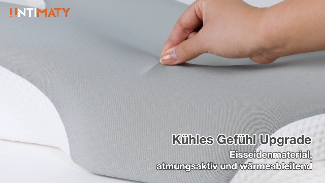 Memory Foam Nackenkissen - Orthopädisches Kissen Für Alle Schlafpositionen