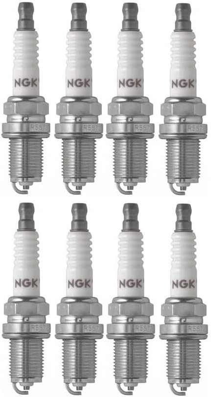 NGK 7173 R5672A-8 Racing Spark Plugs Qty 8