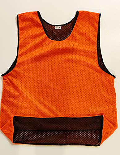 SPORTSBIBS 6x Football Bibs Double-Sided Marker T-Shirts, Set of 6 pieces Pack of 6 - Image 3