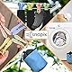snapix® Sockenklammern [40 Stück] MIT Klammerbeutel und gratis Wäschenetz - Sockenclips für Waschmaschine und Trockner - Nie Wieder Socken sortieren