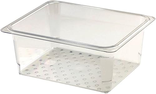 Cambro 25CLRCW135 Camwear Colador, transparente (6caja)