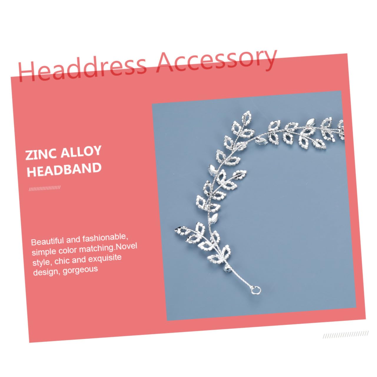 VICASKY 3 Pezzi Banca Del Matrimonio Fascia Bride Headband Women Hairband Accessori Per Per Fasce Eleganti Per Donne