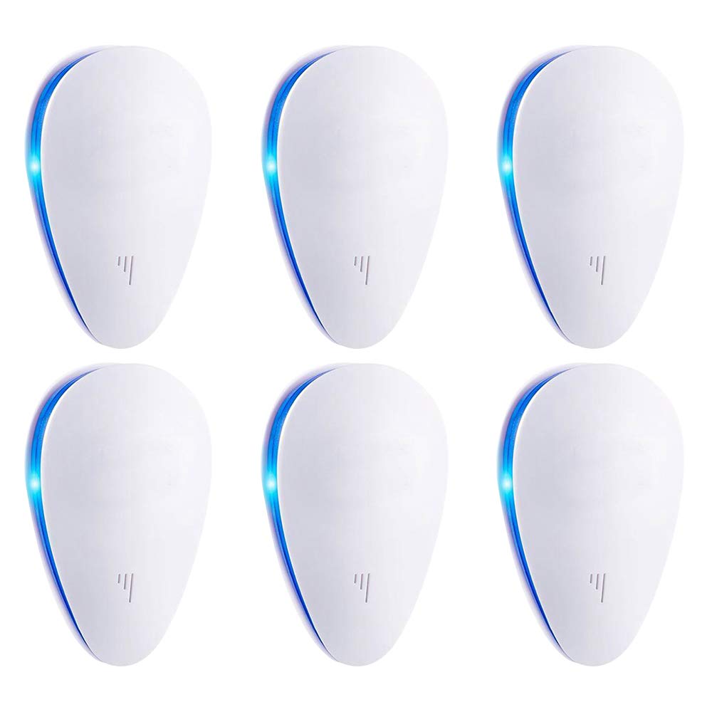 LixadaUltrasonic Pest Repeller Plug Electric Pest Control - Professional Home Repellent - For Fleas, Mosquitos, Bed Bugs, Cockroach, Rats, Rodents, Roaches, Mice, Insect, Ants, Spiders U.K