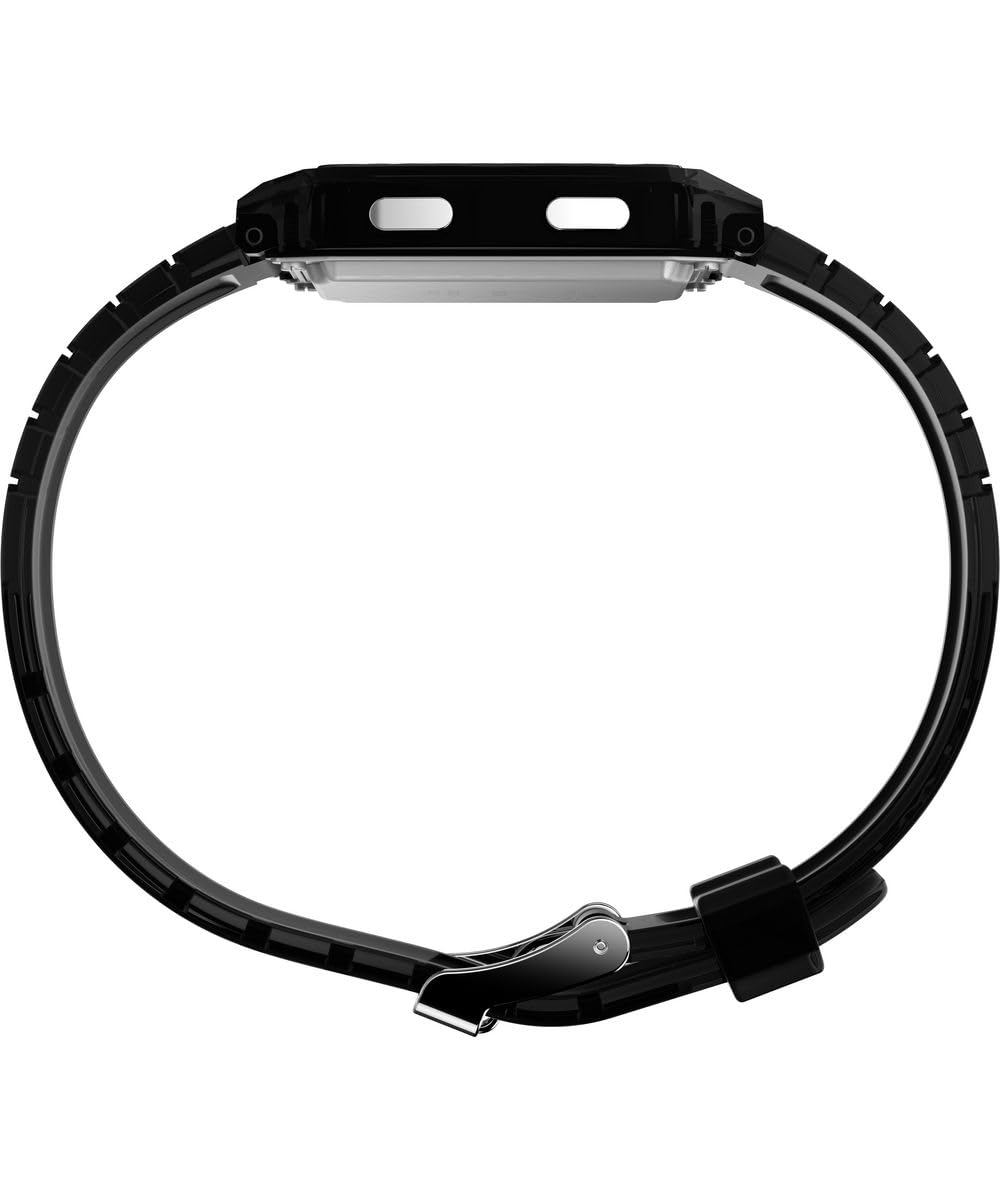 Timex Unisex Digital Uhr Lca mit Kunststoffarmband