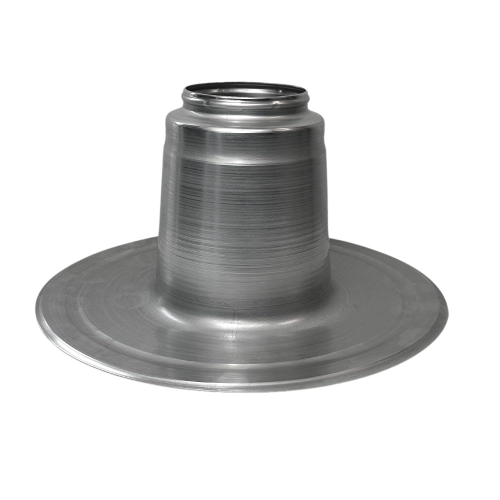 HSS Flachdachentlüfter DN90-100 Alu-Flansch für Kaltdach