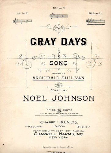 Gray Days: Song in the Key of G