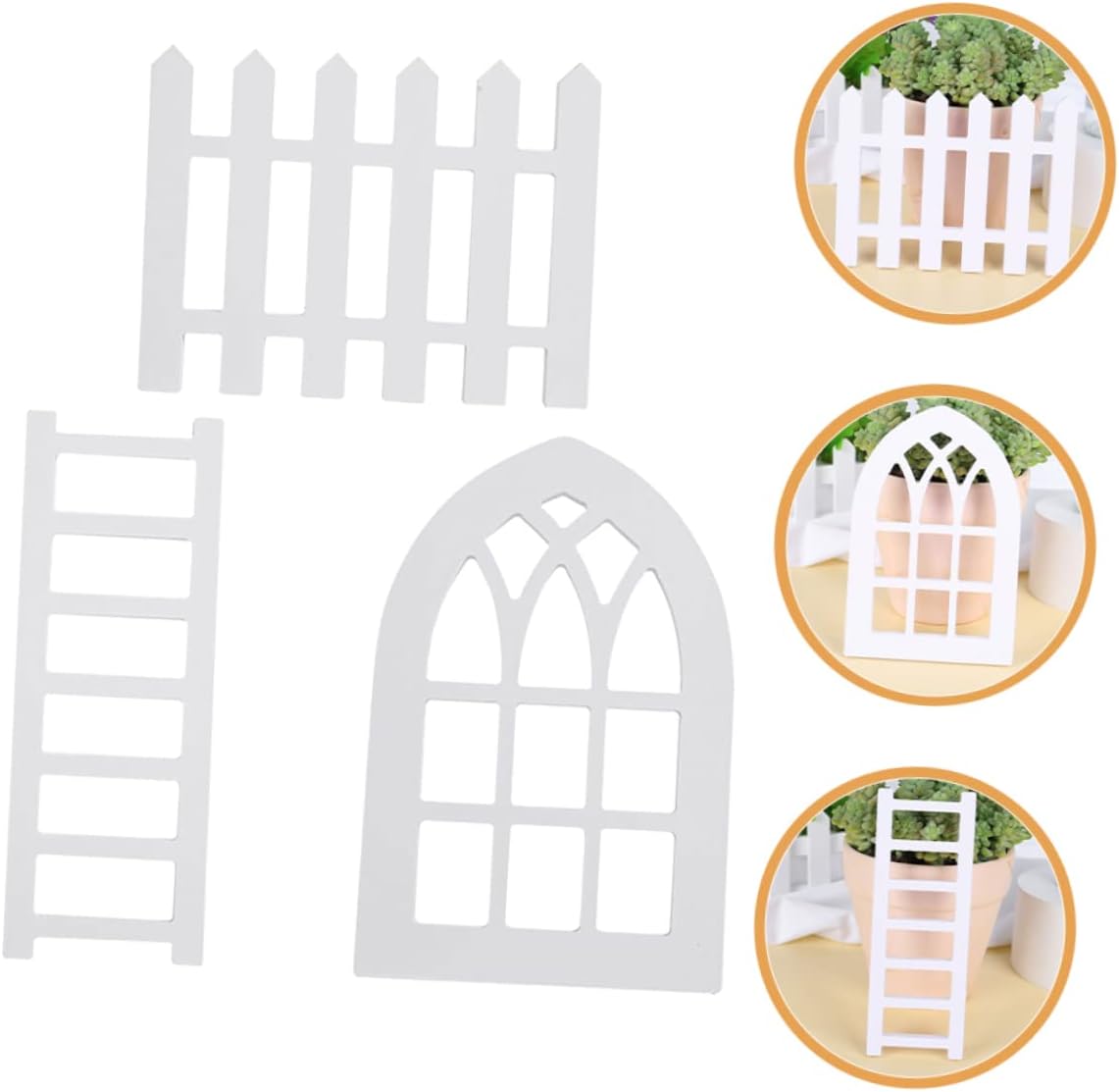 3pcs Wooden Layered Tray Decor Xmas for Table Tiered Display
