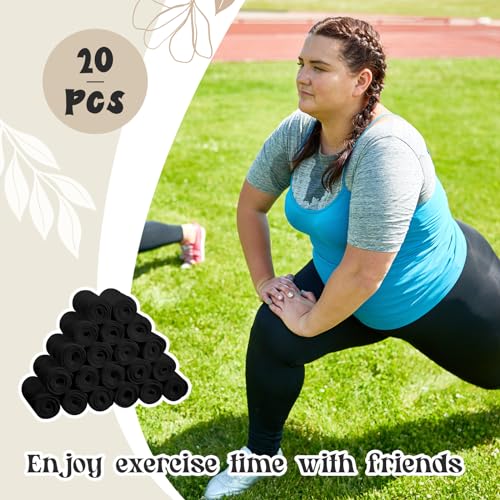 Image of Toulite 20 Pcs Bra Liners for Sweat, 3 Layer Washable Rectangle Cotton Under Breasts Pads for Women Absorb Sweating