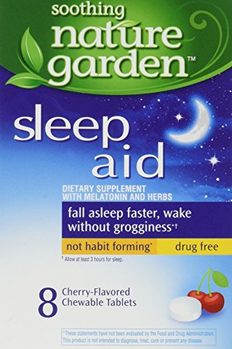 Soothing Nature Garden Sleep Remedy 8ct Chewable Tablets (5 Boxes) *Compare to MidNite* (5 Boxes)