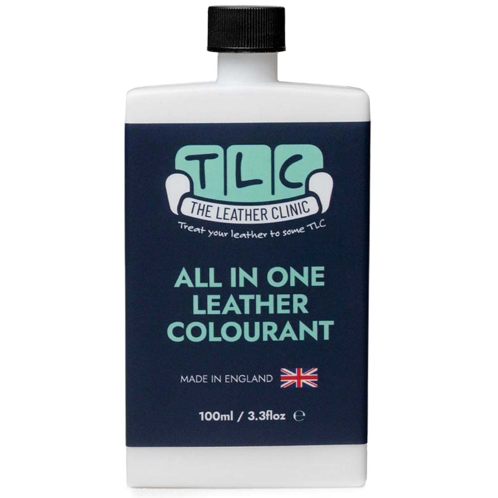 The Leather Clinic All in One Leather Colourant | Self Seal Leather Dye Repair Paint | Recolour Furniture, Sofas, Car Seats (Black, 100ml) — view 20