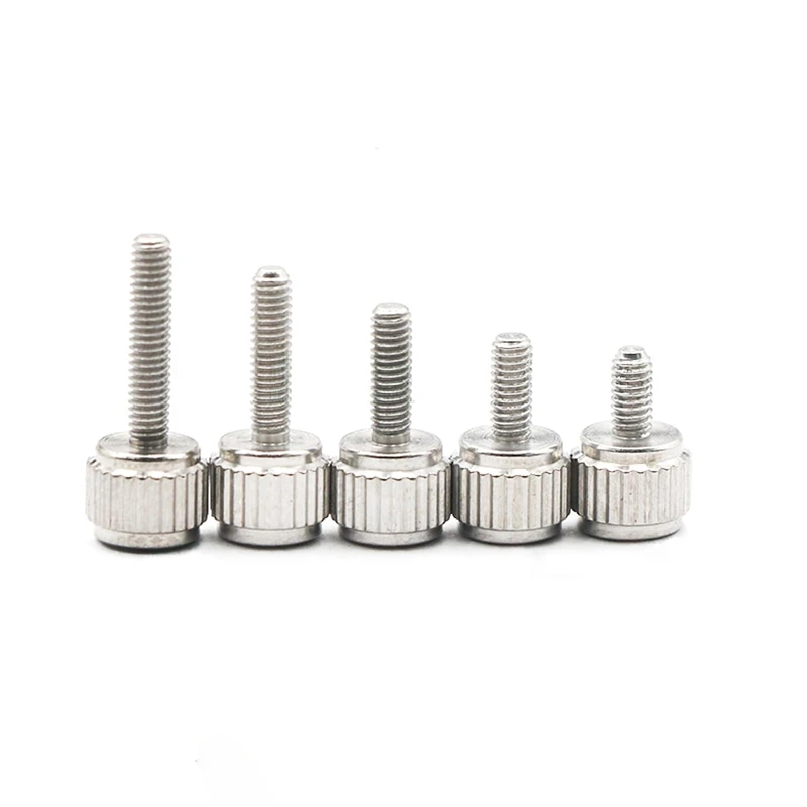 Vis à main moletées M2.5 de haute précision en inox pour instrument de mesure - 8