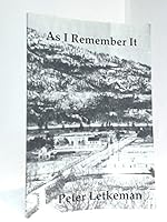 As I Remember It 0968089909 Book Cover