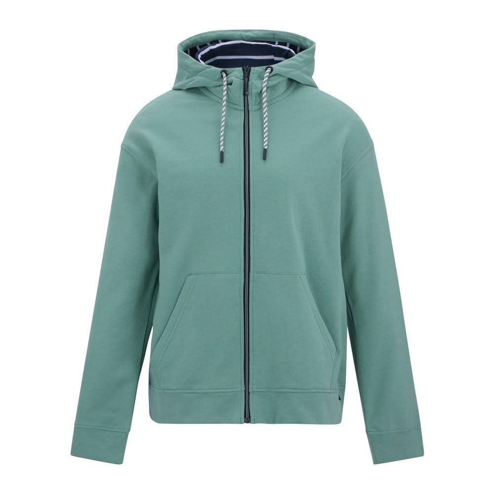 Regatta Women's Teal Bayletta Full Zip Brushed Hooded Fleece In | Size: 16