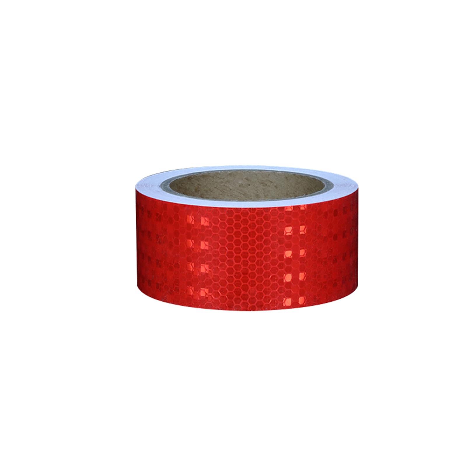 Cinta Reflectante for Exteriores, Impermeable, roja, con Fuerte Adhesivo, Advertencia de Seguridad, 5 cm x 50 m(5cm x 10m)