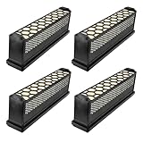 AF27879 4 Pcs Engine Air Filter Set Compatible with Freightliner Cascadia 122SD Coronado DD13 DD15