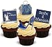 DENIM & DIAMONDS SHOES & HANDBAG LADIES NIGHT PARTY BIRTHDAY MIX - Fun Novelty PREMIUM STAND UP Edible Wafer Paper Cake Toppers Decoration