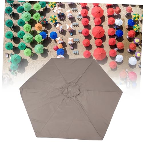 Toile pour parasol central imperméable et résistante aux rayons UV