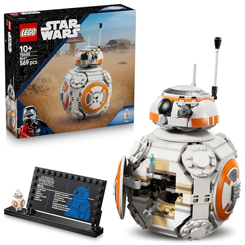 Image of LEGO Star Wars BB-8 Astromech Droid - Collectible Building Toy for Dynamic Display - 75452