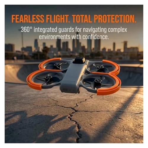 Boîtier de cadre extérieur DJI Avata couvercle anti-collision orange