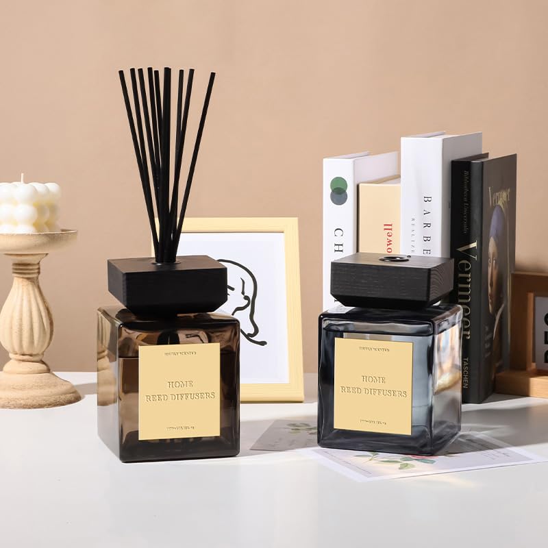 LUXXIA - HAVA - Sky - 1000ml Raumduft mit frisch-zitrisch, floral-sanft mit Einer warmen, moschusartigen Tiefe. - Raumerfrischer Duftstäbchen Raumdiffusor Diffusor Lufterfrischer Wohnung Duftspender