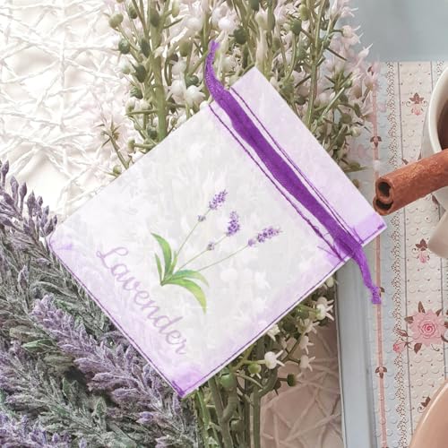 Bolsitas de Lavanda Vacías PRETYZOOM 9x7 cm Morado miniatura 4