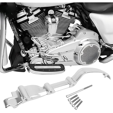 VPZMT Inner Primary Covers Trim Fits for 2017-2023 Harley Touring, Electra Glide, Road King, Road Glide, Street Glide, Freewheeler Ultra Limited, Chrome Cover