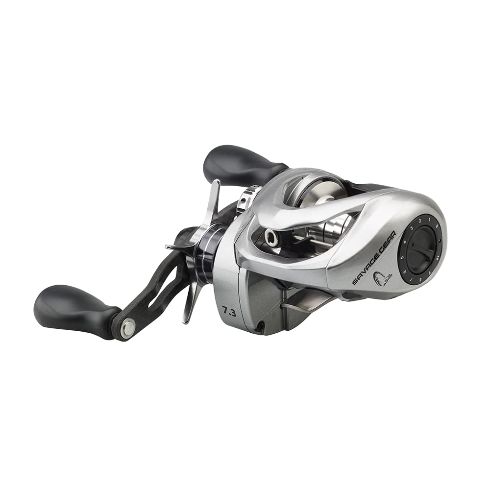 Savage Gear Baitcast Moulinet pour pêche au lancer SG10 250 RH BC 6.6:1