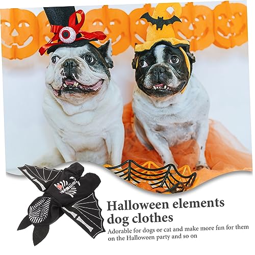 Disfraz decorativo de murciélago para perros y gatos Totority miniatura 6